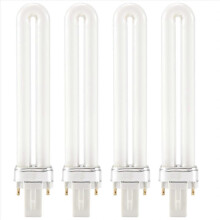 4 x 9W żarówka UV do paznokci, zamienna, kompatybilna z lampą utwardzającą UV i suszarką 36W