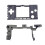 A0NB Game Boy Micro Replacement Front and Rear Frame Shell, compatible for Nintendo GBM Game Console Stand compatible for Portable Storage 1