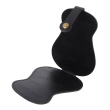 Guitar Pick Holder Case PU Leather Organizer Bag with Slots for Quick Pick Access and Durable Storage