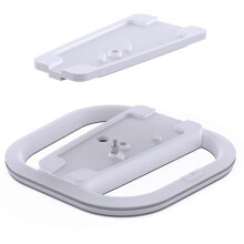 Supporto verticale compatibile con console di gioco sottili / Base bianca