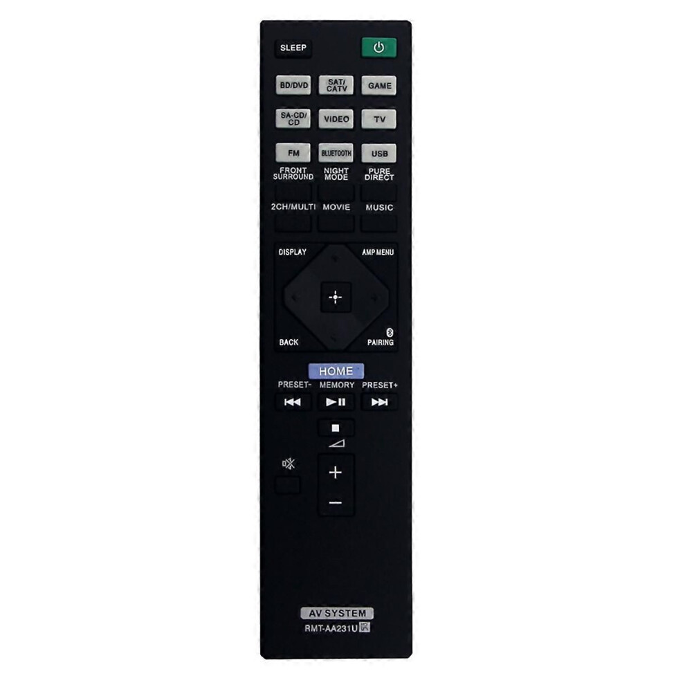 Aa231u Replacement Remote Control Compatible For Av Receiver Str-Dh770 9409192044174