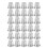Sewing Thimble Finger Protector, 30 Pcs Metal Finger Shield Ring 1