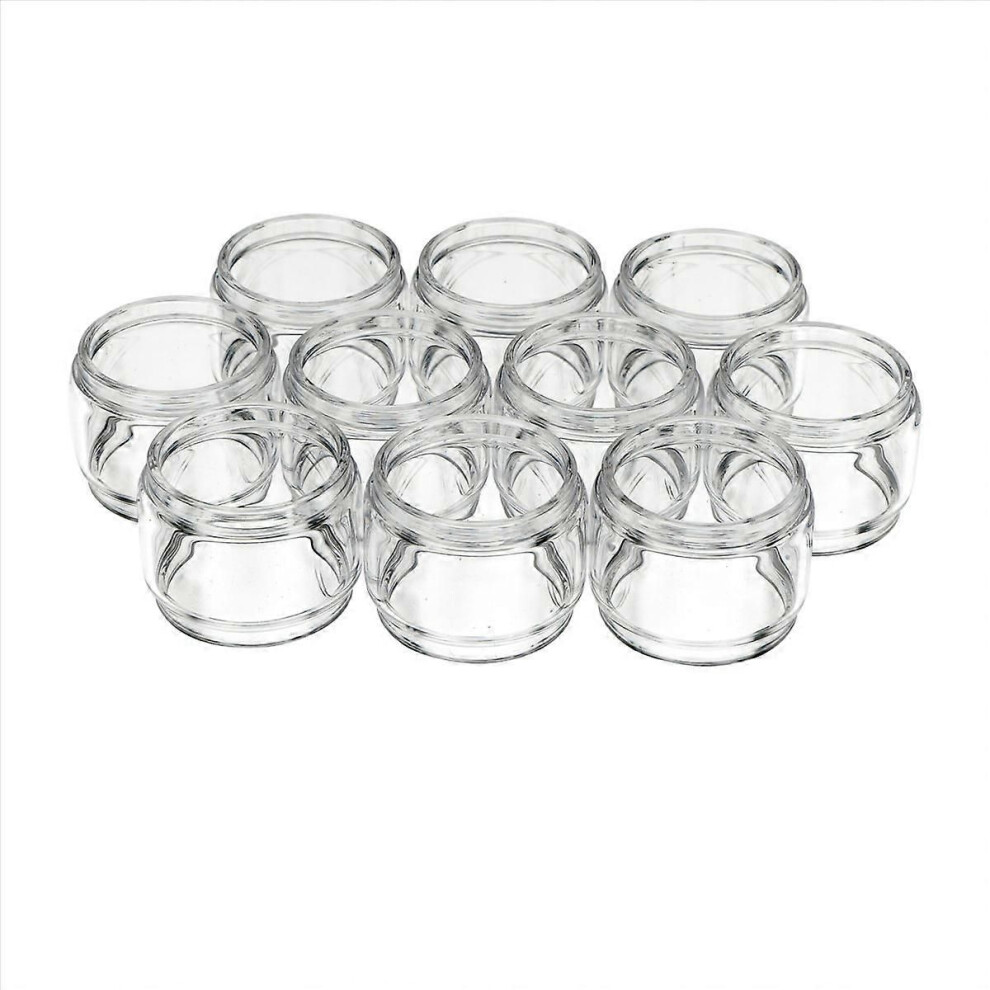 Clear Bubble Glass Tubes Mini Cups compatible for Sub Ohm Tank Repair Parts