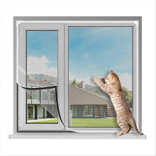 Magnetisches, verstellbares DIY-Fensternetz
