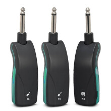 Microfono wireless per chitarra elettrica, trasmettitore e ricevitore, cannello elettrico, trasmettitore