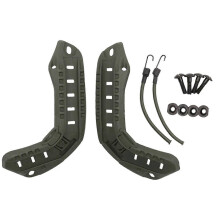 compatible for FAST Helmet Rail Parts compatible for Protective Gear Arc Helmet Rail, A2