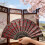 2 Pack Elegant Folding Hand Fan With Artistic Lace Detailing 5