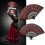 2 Pack Elegant Folding Hand Fan With Artistic Lace Detailing 6