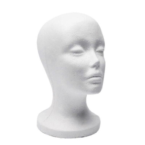 Foam Sunglasses Eyeglass Stand Headset Mannequin Head Display Rack