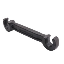 10X Double Ended Valve Wheel Wrench Cast Steel Hand Valve Wheels Wrench 8In Valve Opening Closing (1/2In and 21/32In)
