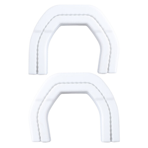 U Shape Trailer Hitch Protective Cover Weatherproof ABS-silver