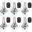 6pcs EC11 Rotary Encoder with Push Button 360 5 Pins and Knob Cap for , , ESP32 1