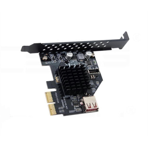 Κάρτα επέκτασης USB 3.1 μπροστά ΤΥΠΟΥ-E PCIe X2 σε ΤΥΠΟΥ-C Κάρτ