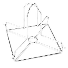 Beer Can Chicken Holder with Handle for Outdoor BBQ Grill Stainless Steel Vertical Chicken Roasting Smoker and Oven