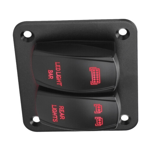 Inverseurs à rappel de bande de la construction 2/3 d'ABS-rouge