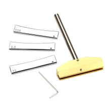 Guitar Fret Press Tool Set with Durable Chrome Inserts for Precise Alignment and Luthier