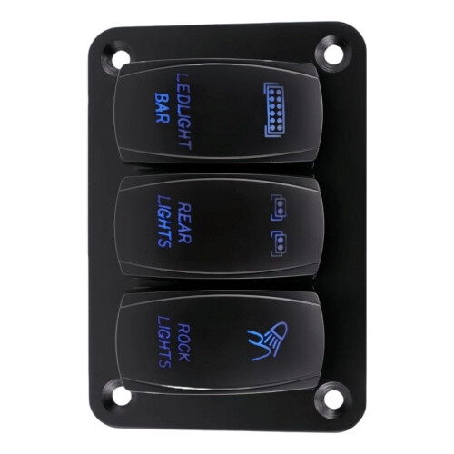 2/3 Circuit Control Switches For Off Road-Three position panel