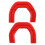 Trailer Accessory for 1500 2019-2024 Tow Hook Covers-Red 1