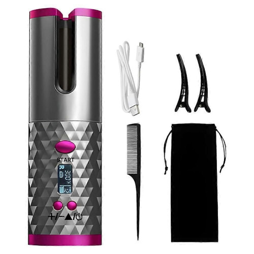 Ασύρματο σίδερο για μπούκλες Beach Waves Styler - Φορητό σετ ράβ