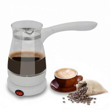 600-W-Kaffeemaschine aus Glas, türkischer Kaffeekessel mit Wärmefunktion, italienische Mokkakanne, Kaffeemaschine
