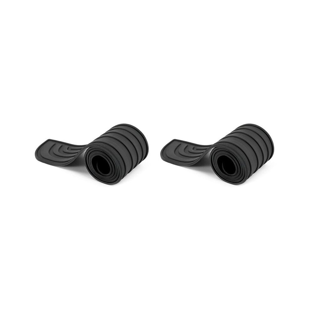 2X Car Rear Bumper Protector, Universal Flexible Bumper Guard Protector, Anti-Scratch Rear Bumper Protector Strip 6032010302168