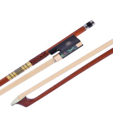 Professional Red Sandalwood Violin Bow 1/8 Size for Adults Beginners Performance Grade