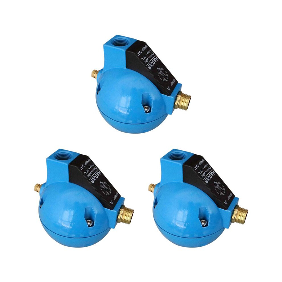 3X Had20b Compressed Air Automatic Float Drain Valve 1/2Inch Bsp 400L/M Condensate Water Machine 6031612585917
