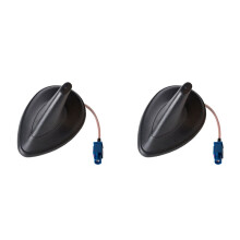 2X 12762120 Car  Fin Sat Nav Antenna Aerial for  9-3 2003-2012 & 9-5 1998-2009