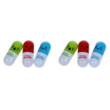 6 Pieces  Micro-Ballpoint Pen Boys Girls Stocking Filler Device Novelty