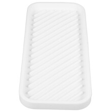 Silicone Sponge Holder with Soap Dispenser, NonSlip Sink Organizer Tray for Kitchen, Efficient Drainage