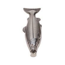 2 Set Fish-Shape Hip Flask 5Oz Bottle Pocket Flask Stainless Steel Party Drinkware for Outdoor