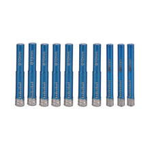 5 Stuks 5/16 Inch 8 Mm + 5 Stuks 3/8 Inch 10 Mm Diamantboor voor Tegel Marmer Glas Keramische Gatenzaag Boor Kern Bit