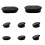 Protective Motorcycle Frame Hole Caps Covers For MT09 SP Models 1