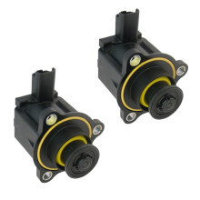 2X 11657578683 Turbo Diverter Turbocompressore Cut Off Elettrovalvola per  207308 5008 RCZ 508 1.6 16V THP