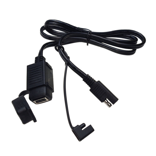 SAE To USB Adapter Cable For Motorcycle Car USB Chargers Adapter