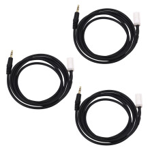 3X Car AUX Adapter Audio Cable 8 Pin Plug for HRV Swift Jimny