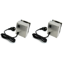 2X Meat BBQ Rotisserie Rotating Motor Eletric Grill Barbecue Spit Metal Rotisserie Motor Moteur Voltage Value 220V—240V