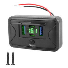 Geavanceerde 108 W auto-oplaadadapter met LED-display en-Groente