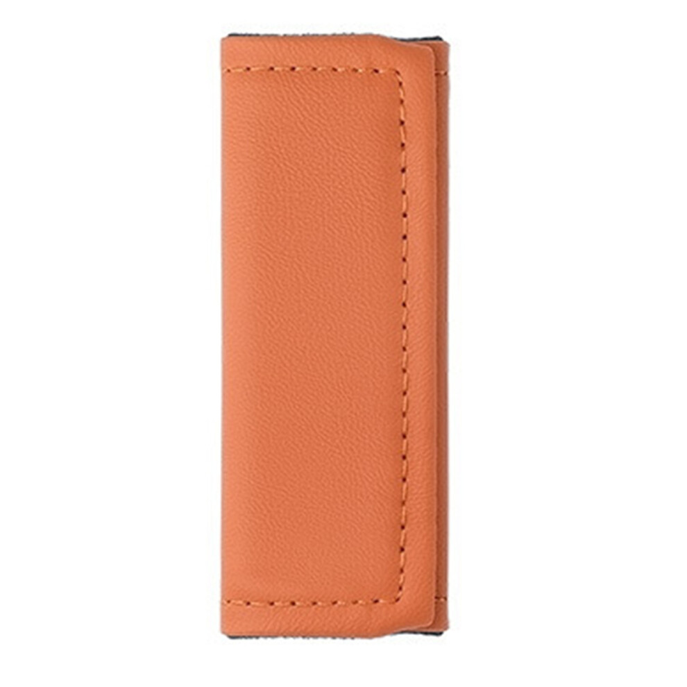Breathable Leather Top Handle Wrap Prevents Damage And- Brown 7751001346583