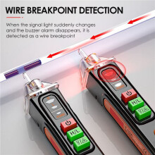 2X Non-Contact Voltage Test Pen Dual Range AC Voltage Tester 12V/48V-1000V,Real /Empty Circuit Detection Tester