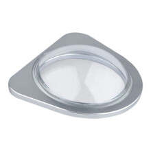 Aluminum Alloy Frame With Tempered Glass Protective-Silver
