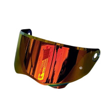 Motorbike Full Face Helmets Visors Lens Replacement-golden red