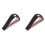 2X Carbon Fiber Shift Handle Cover For- 5 Series E60 X3 E83 6 Series E63 X5 E53 1