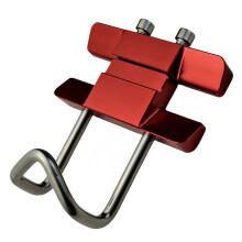 Reliable Motorcycle Mounting Hook Holder Tailored For-Red