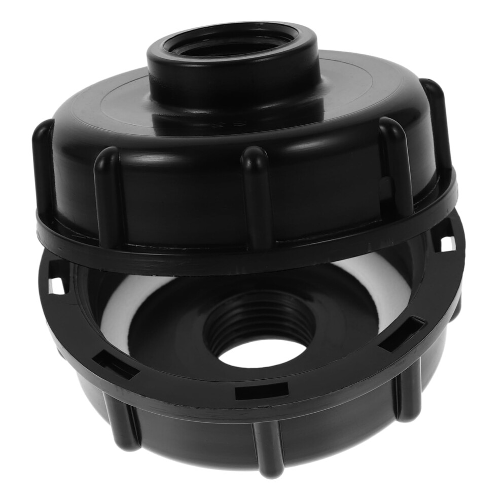 Ibc Tote Tank Adapter 2Pcs 4 Inch Thread Fitting Leakproof Hose Connector For 1000L Ibc Water Transfer 9330225842095
