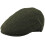 (Green, M-L) Hawkins Wool Herringbone Flat Cap 1