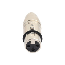 4Pcs XLR to RCA Adapter, RCA Female to XLR Female Adapter Jack Plug Adapter