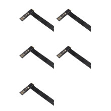 5X Scheda Riser per Cavo di Estensione NVME M.2 M Key PCIE4.0 A Doppio Protocollo per SSD M.2 PCI-e / M2 NGFF 2230 2242 2260 2280:B