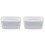 4Pack Scuba Mask Box Diving Snorkel Mask Storage Case Pressure-Proof Dust-Proof Case 1