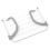 Foldable Storage Hanger Balcony Hanger for Socks and Shoes Multi-Function Towel Rack 1